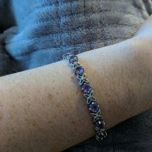 Amethyst bracelet